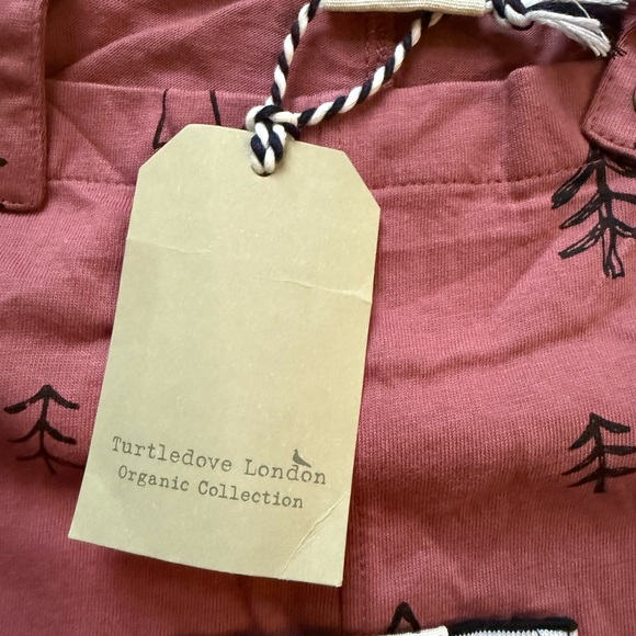 NEW Turtledove London Organic Cotton Forest Overalls 6-7 Years - Picture 6 of 9